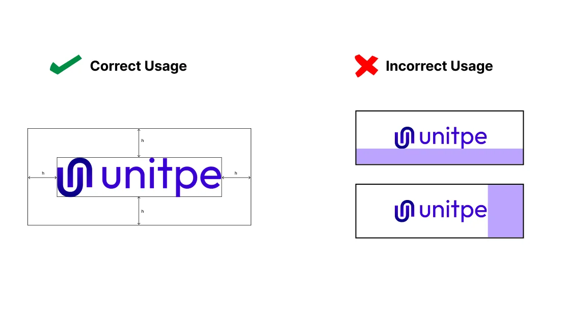 Logo clear space guidelines